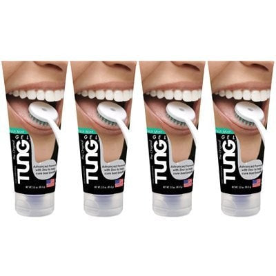TUNG Gel 3 oz. Fresh Mint – 4 Pack - Tongue Cleaner